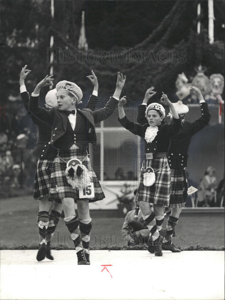 1984 Press Photo Scene From The Scottish Highlands - Historic Images