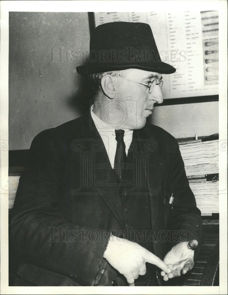 1937 Press Photo John Joseph Oley Kidnapper&#39;s Host - Historic Images