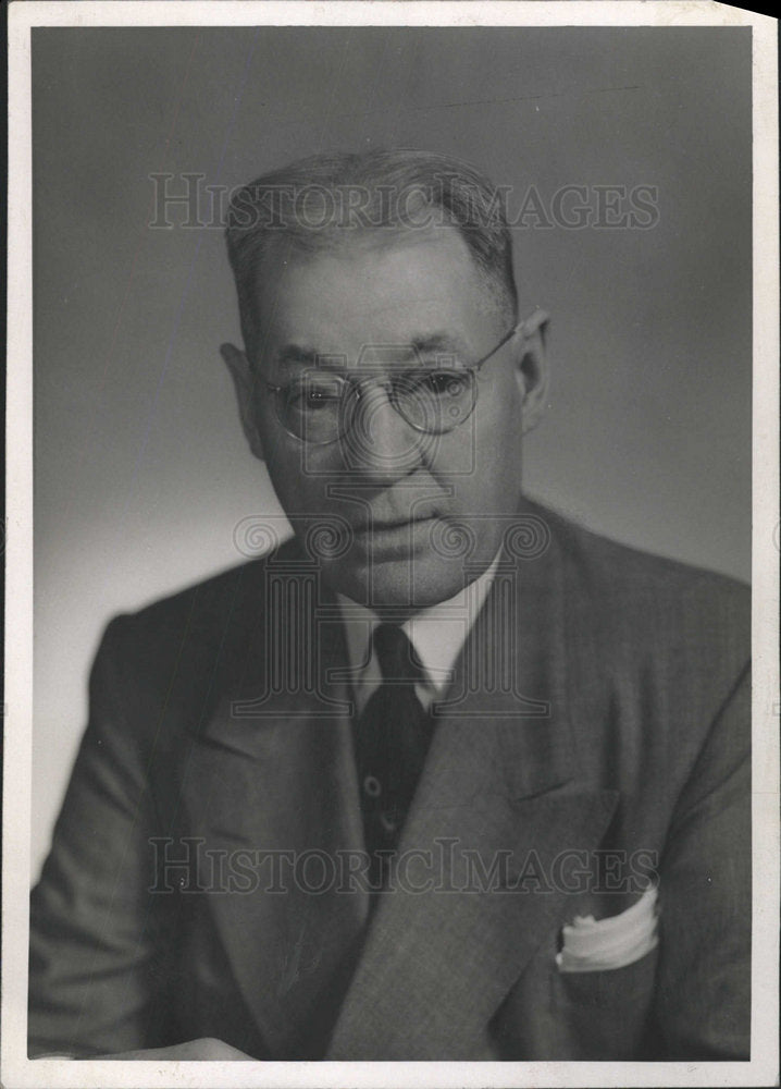 1950 Press Photo Fred Roberts Pioneer Empire Capitalist - Historic Images