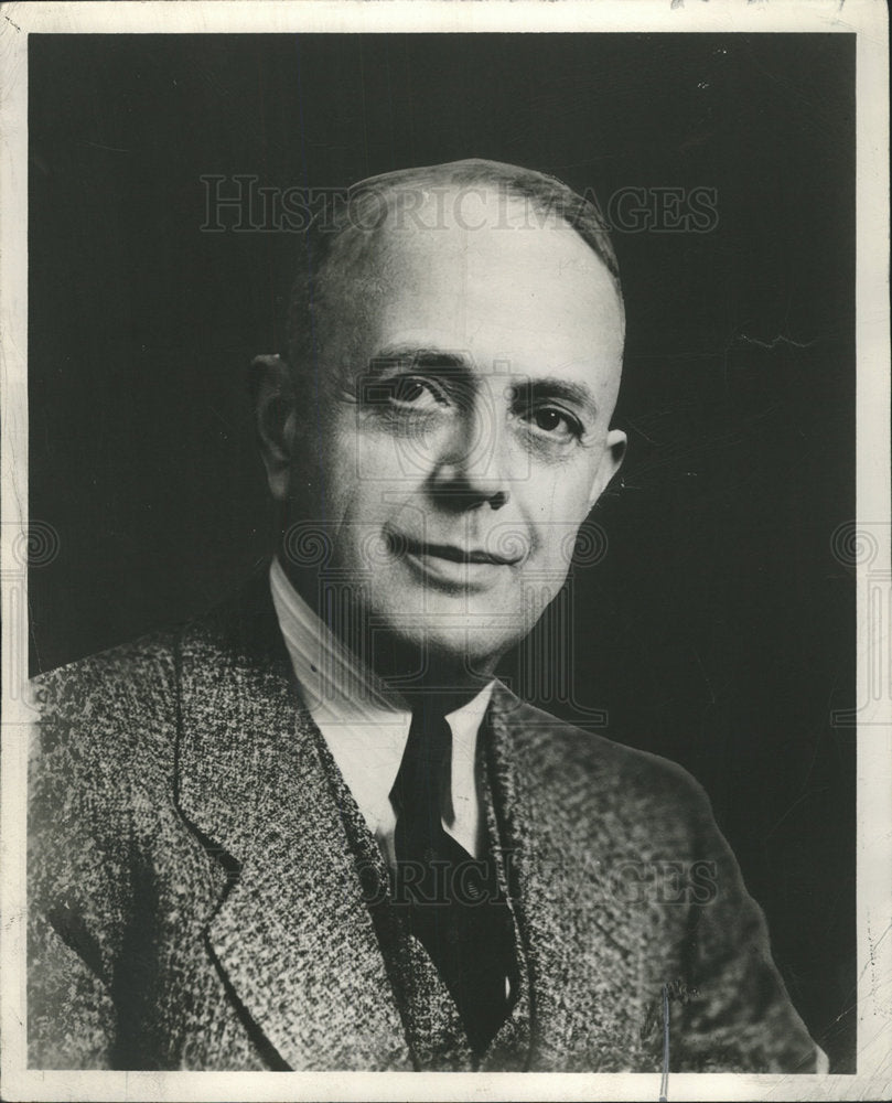 1949 Press Photo Governor Robins Idaho Peace outlook - Historic Images