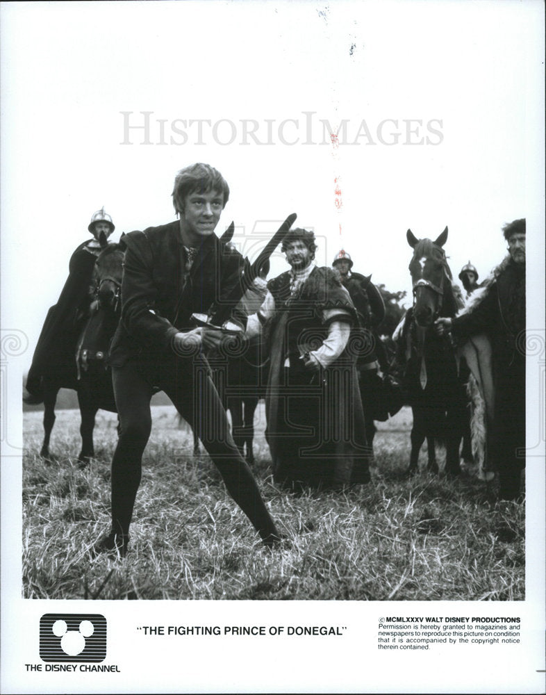 1985 Press Photo The Fighting Prince of Donegal Film - Historic Images