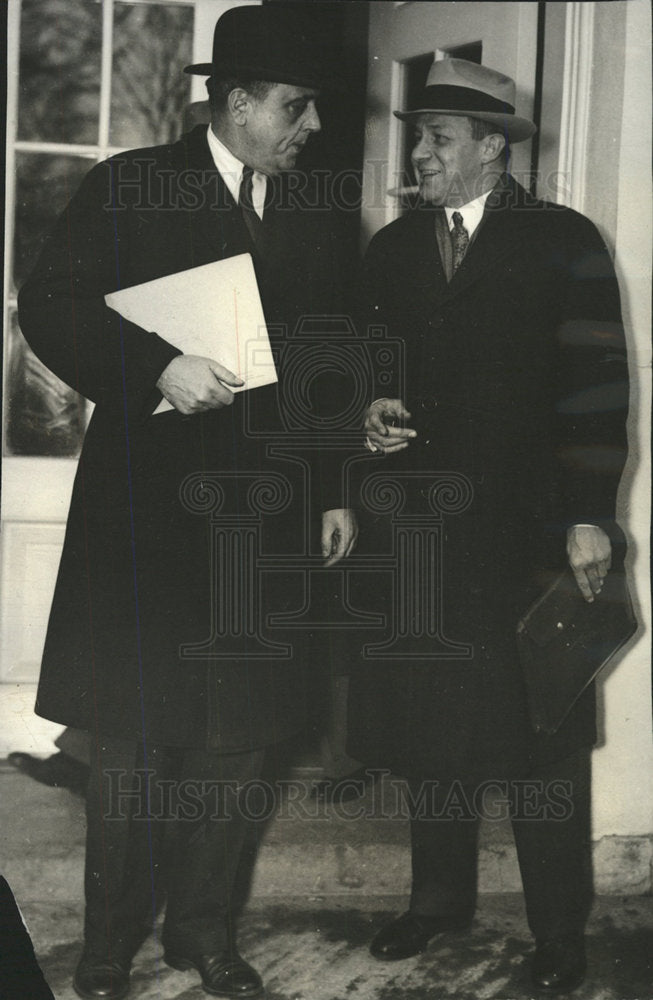 Press Photo Donald Richberg - Assistant President - Historic Images