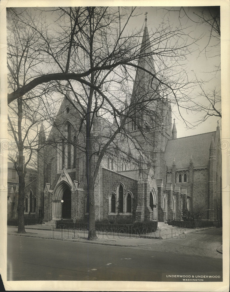 1932 Press Photo St. Thomas Episcopal Church Washington - Historic Images
