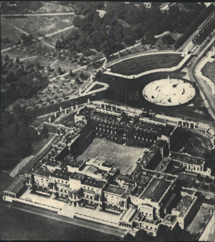 Press Photo Buckingham Palace London Home England - Historic Images