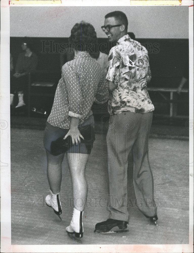 1960 Press Photo Indoor Recreation  IROC Vermont - Historic Images