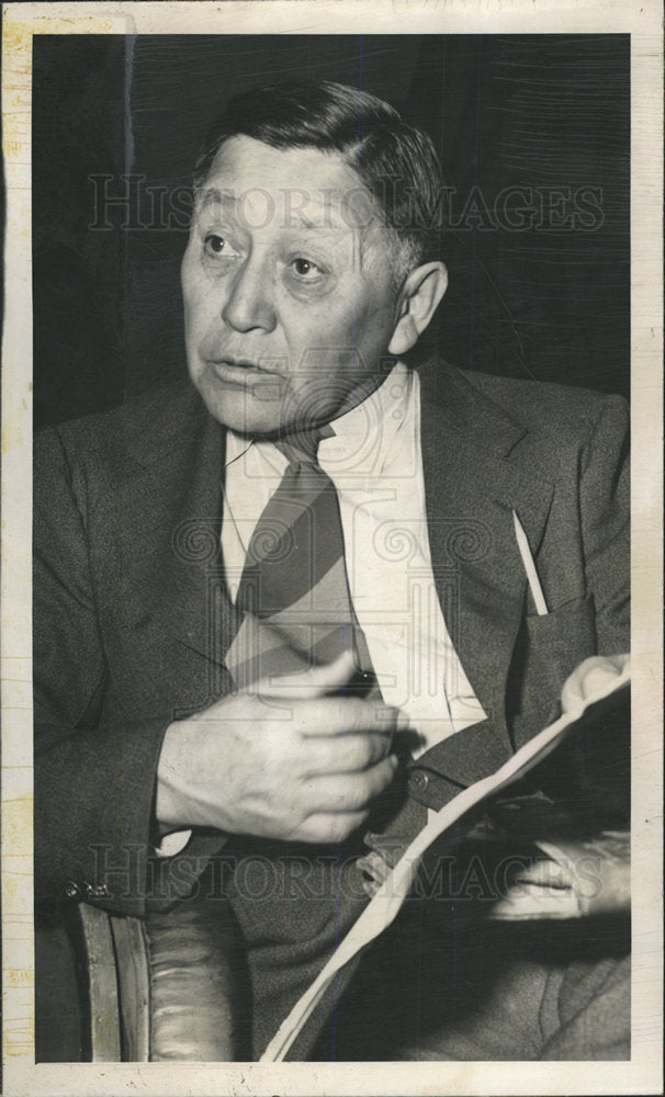 1948 Press Photo Tom Joe Participates In Natl Congress - Historic Images