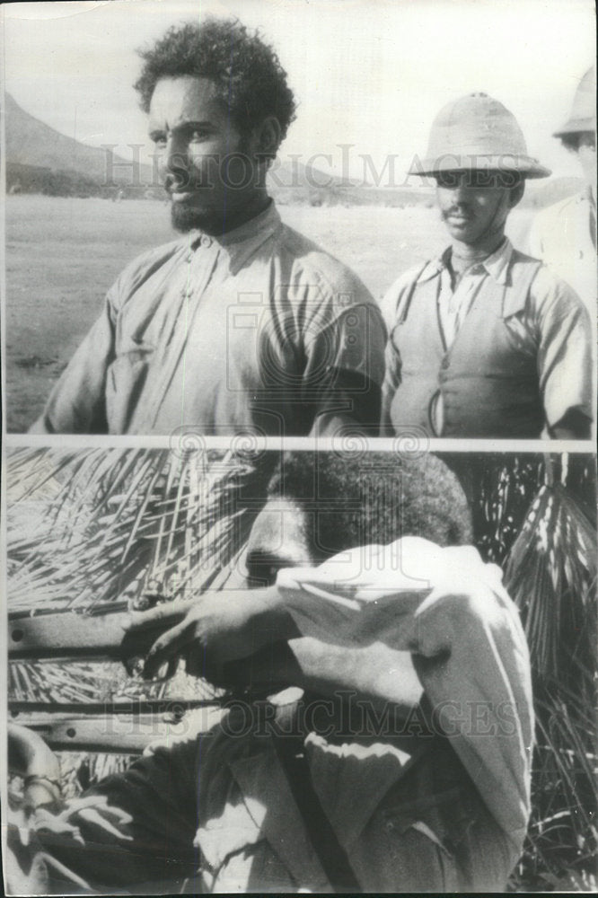 1941 Press Photo Ethiopian Tribesman British Africa - Historic Images