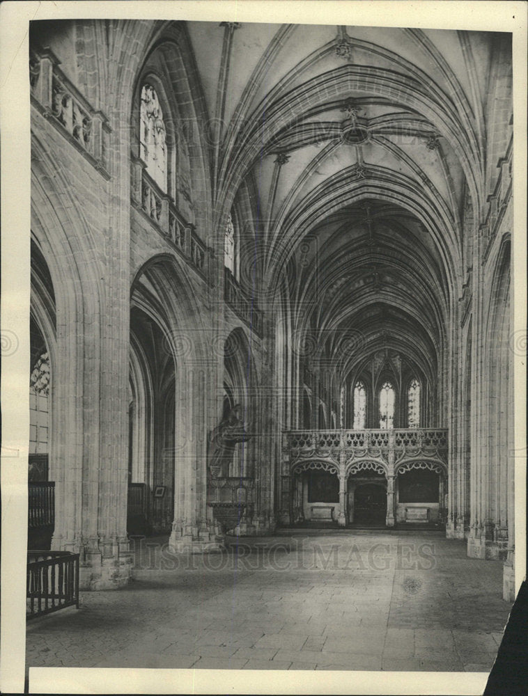 Notre Dame Cathedral Church France - Historic Images