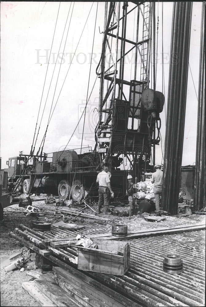 1981 Press Photo US Oil &amp; Petroleum Industry Chicago - Historic Images