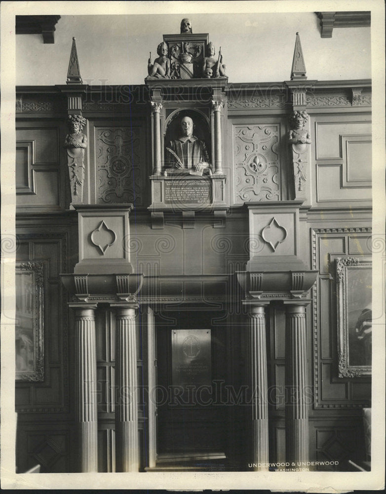 1932 Press Photo Folger Shakespeare Memorial Library - Historic Images