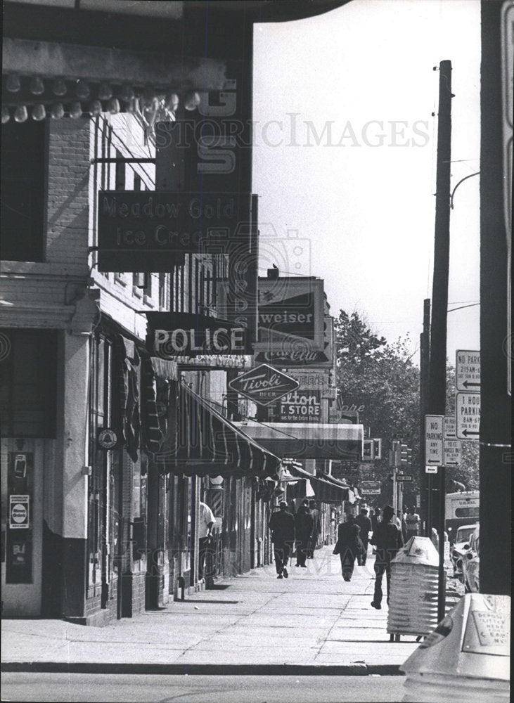 1967 Press Photo Five Points Lower Manhattan New York - Historic Images