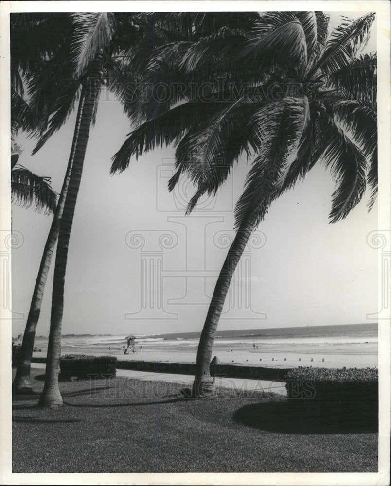 1975 Press Photo Revolcadero Beach tropical Ultra posh - Historic Images