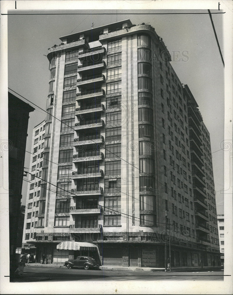 1946 Press Photo Latino American Building Boom Mexico - Historic Images