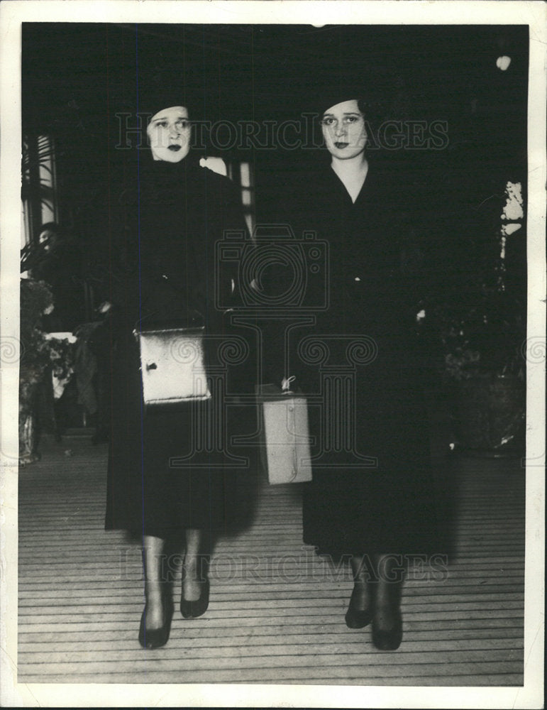 1933 Press Photo Mrs Thelma Morgan divorce Vandes woman - Historic Images