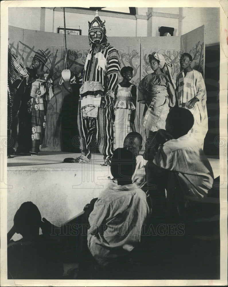 1963 Press Photo Rockefeller Foundation Ibadan Nigeria - Historic Images