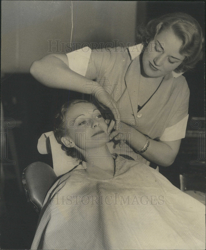 1934 Press Photo Lily May Shill Ruby Eileen Bean Beauty - Historic Images