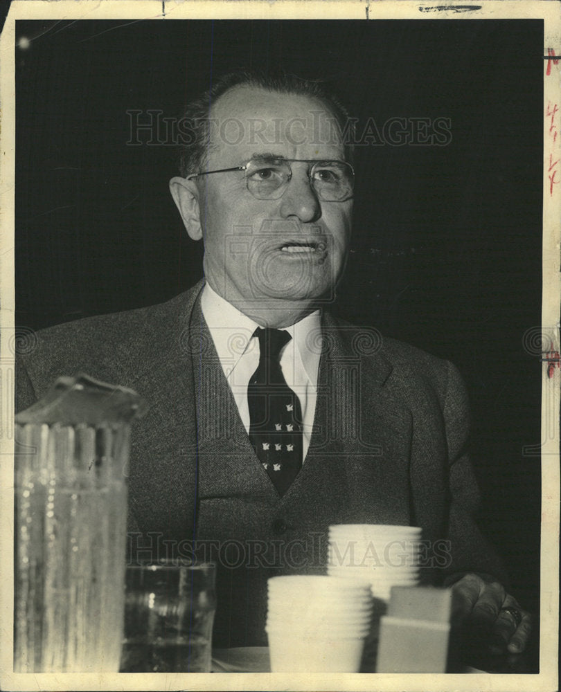 1957 Press Photo Byron Rogers US Representative Colo - Historic Images