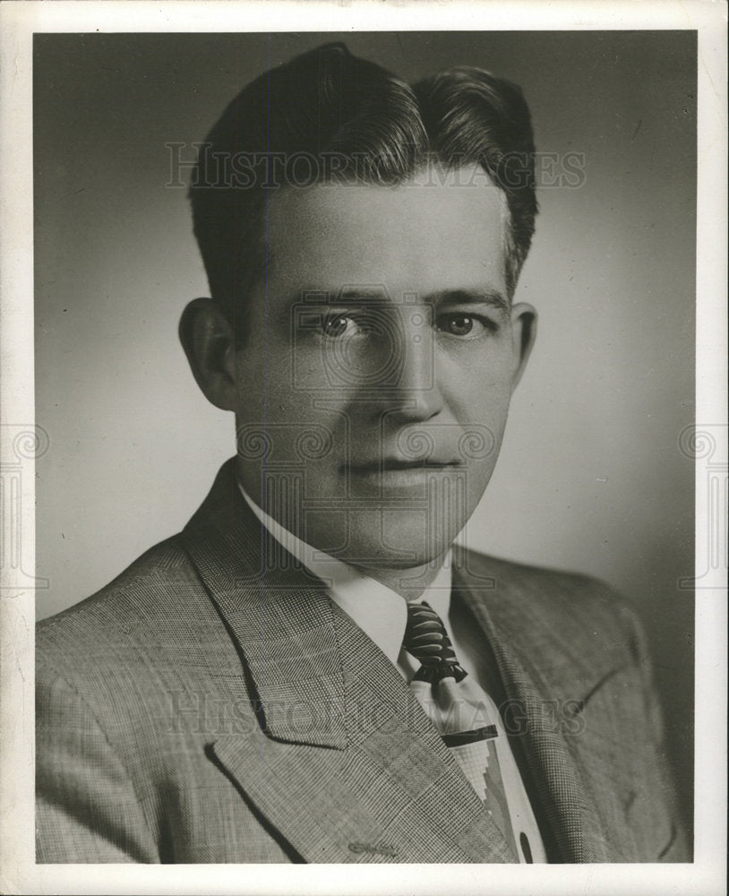 1954 Press Photo Leo Rimer Ohio Insurance Co  Denver - Historic Images