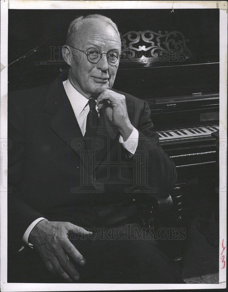 1955 Press Photo James Grafton Rogers American Author - Historic Images