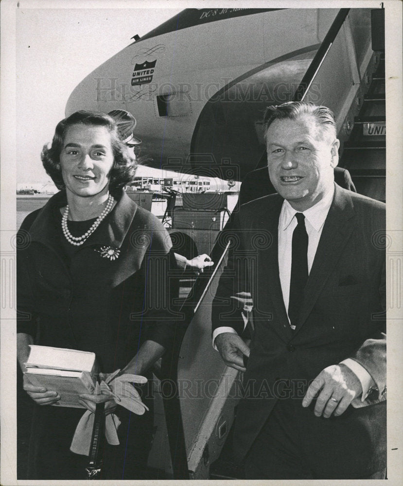 1968 Press Photo Nelson Rockefeller Politician New York - Historic Images