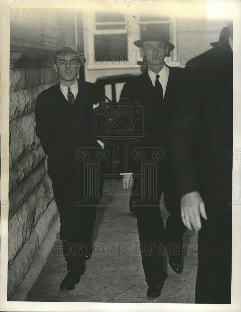 1935 Press Photo William Kelly Oil Millionaire Son Mich - Historic Images