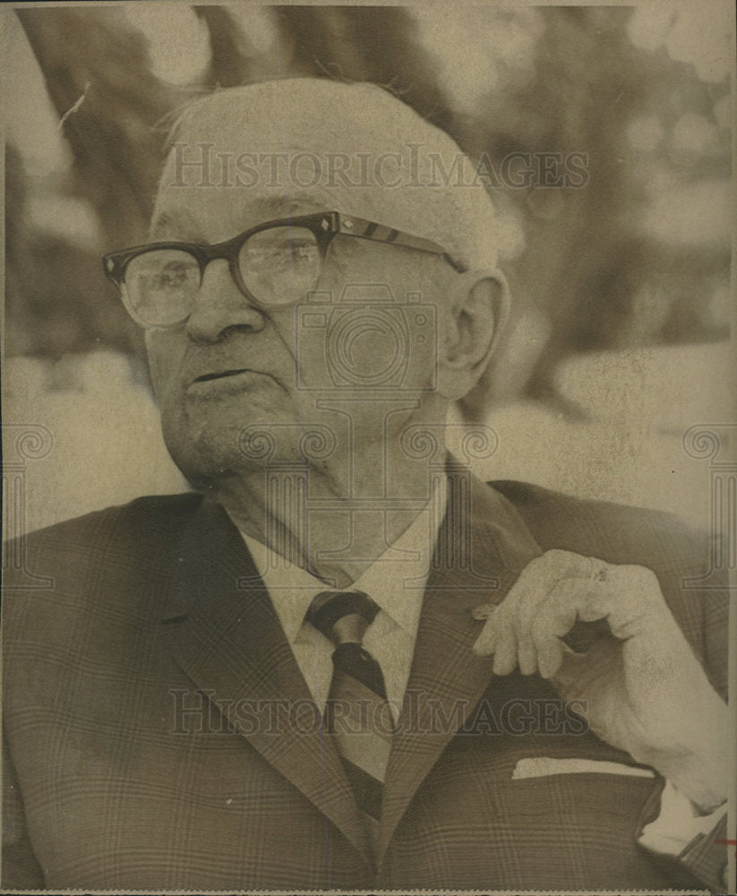 1968 Press Photo Harry Truman President United States - Historic Images