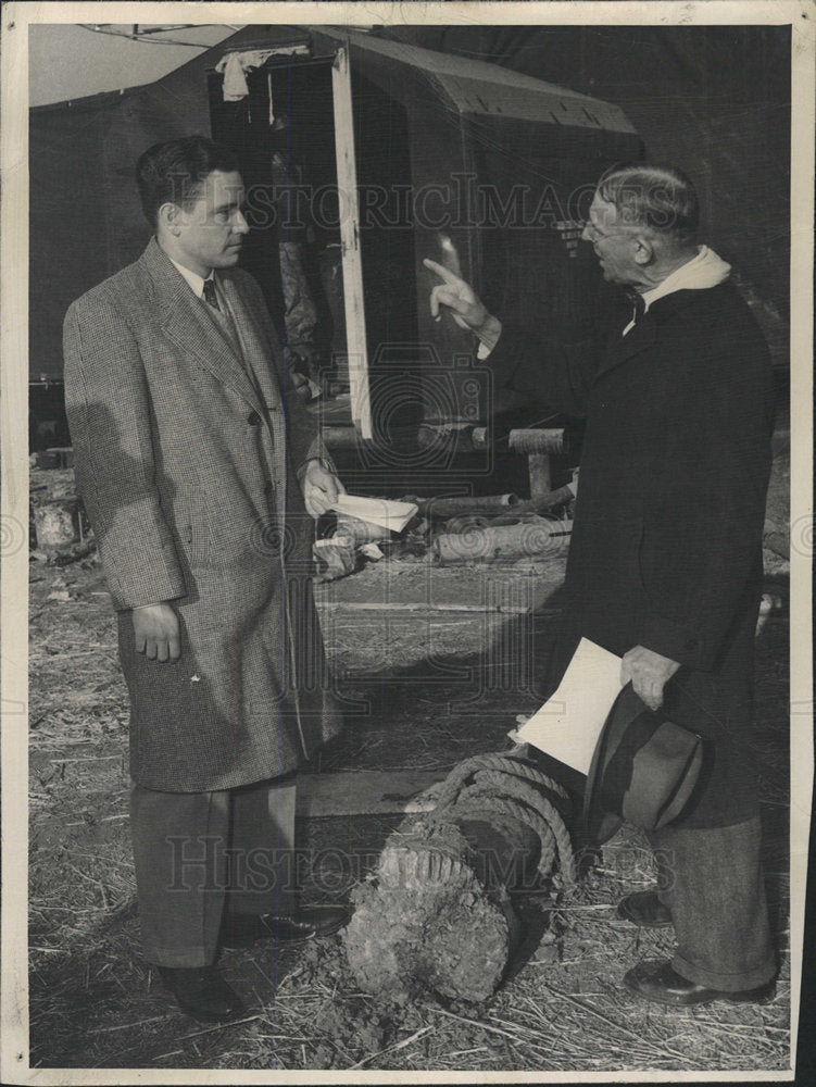 1948 Press Photo Henry Thibault Road Safety Official - Historic Images