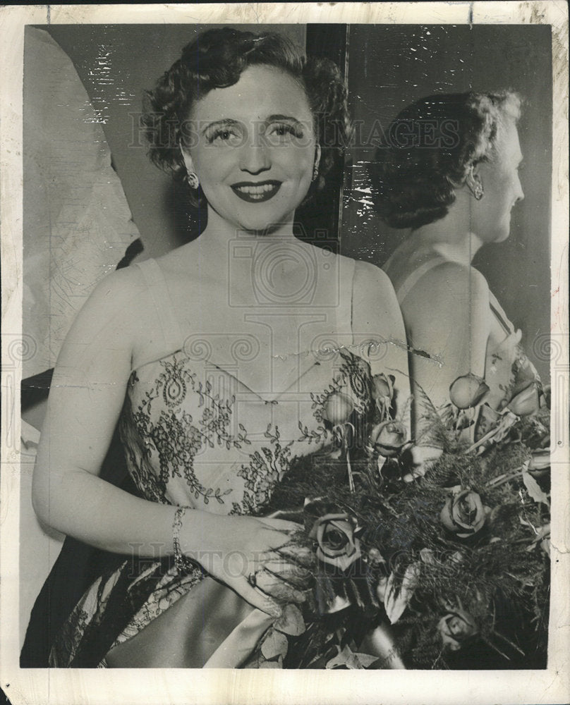 1952 Press Photo Margaret Truman president daughter - Historic Images