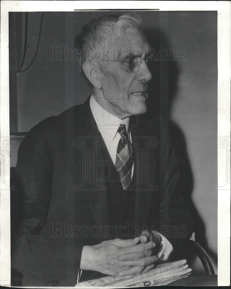 1938 Press Photo Washington Dr Francis Townsend Jail - Historic Images