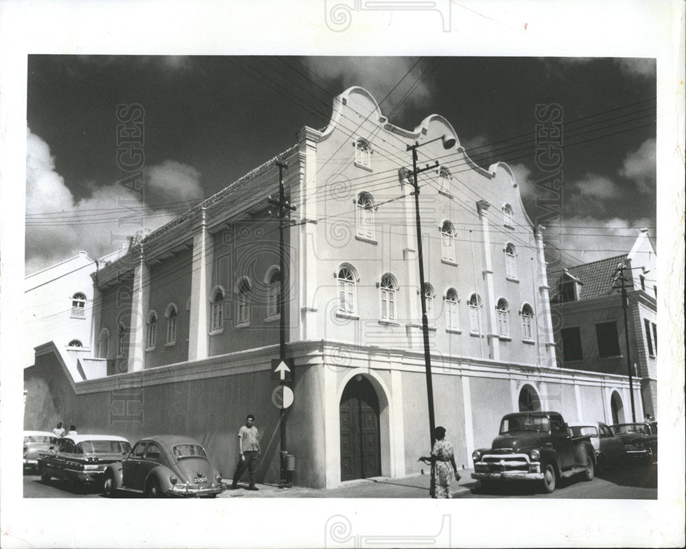 1970 Press Photo Mikve Israel Emanuel Synagogue road - Historic Images