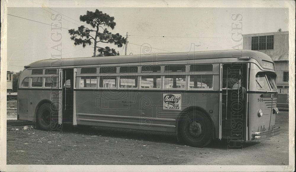 1948 Press Photo St Petersburg Diesel Gasoline Buses - Historic Images