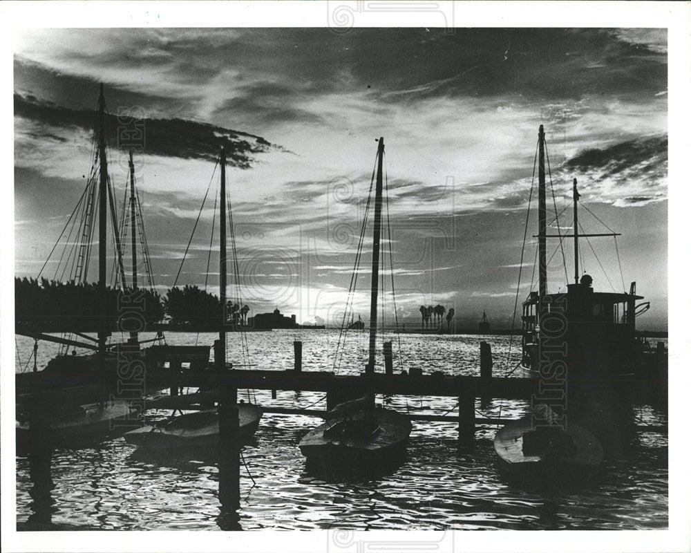 Press Photo St Petersburg Florida dream water front - Historic Images