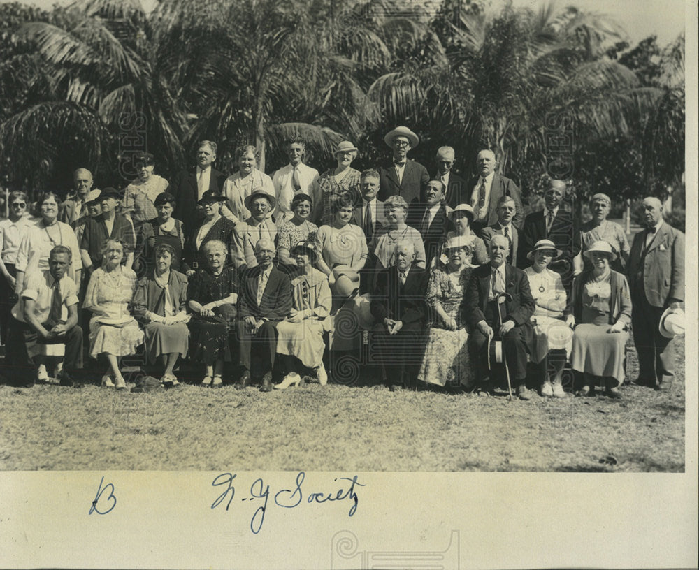 Press Photo State Societies New York St Peters burg - Historic Images