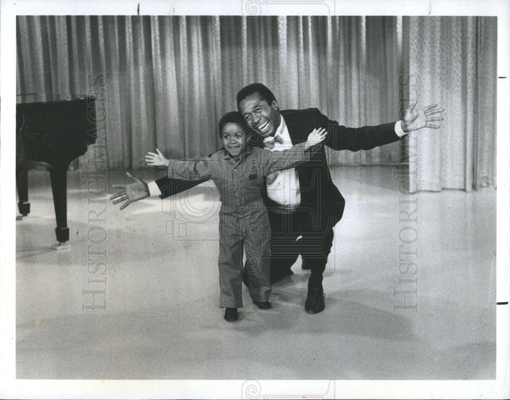 1984 Press Photo Webster center stage Ben Vereen - Historic Images