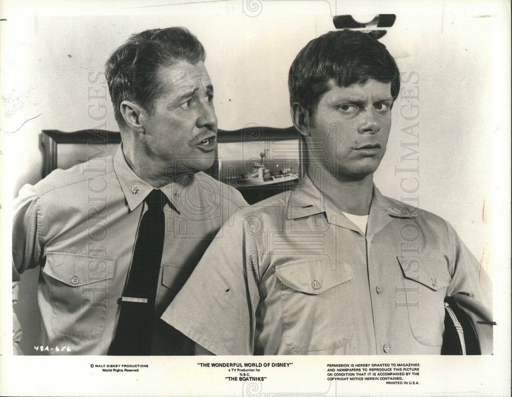 1978 Press Photo Actors Robert Morse And Don Ameche - Historic Images