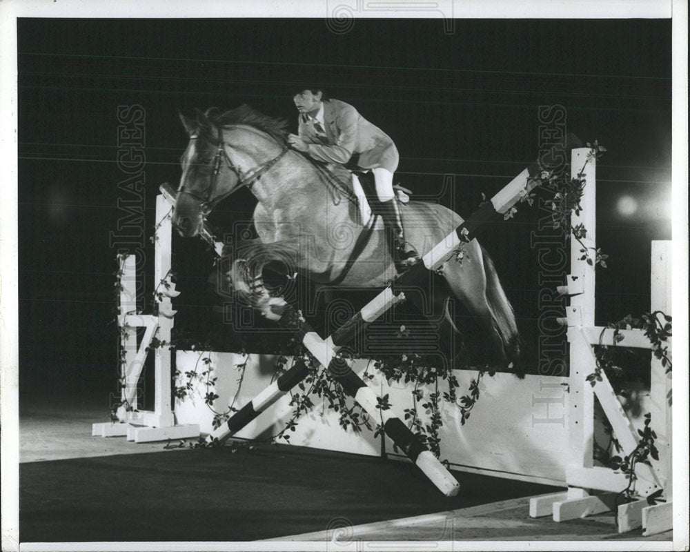 1971 Press Photo rider Lipizzaner horse - Historic Images