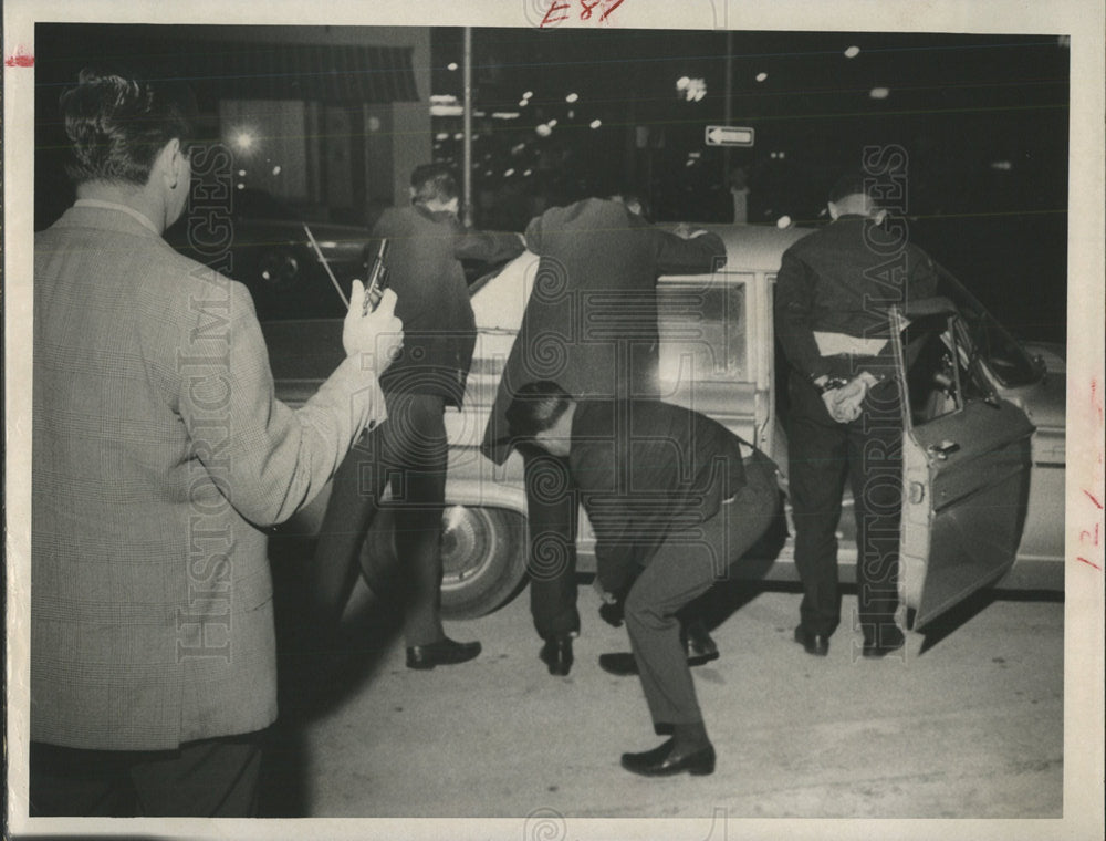 1967 Press Photo Mississippi fugitive captured Police - Historic Images