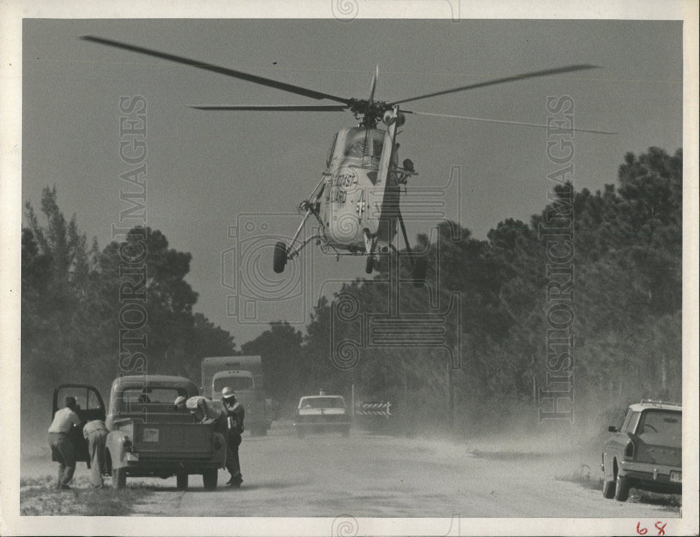 1962 Press Photo St. Petersburgh Fugitive Search - Historic Images