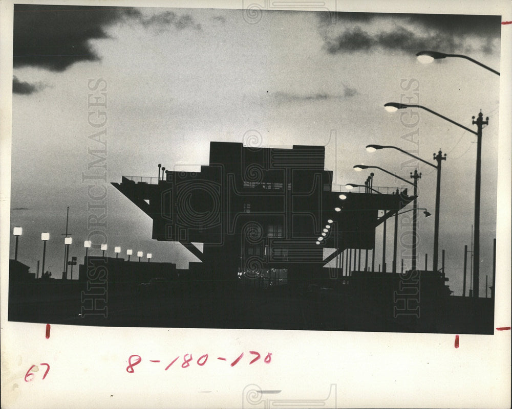 1972 Press Photo St. Petersburg Municipal Pier - Historic Images