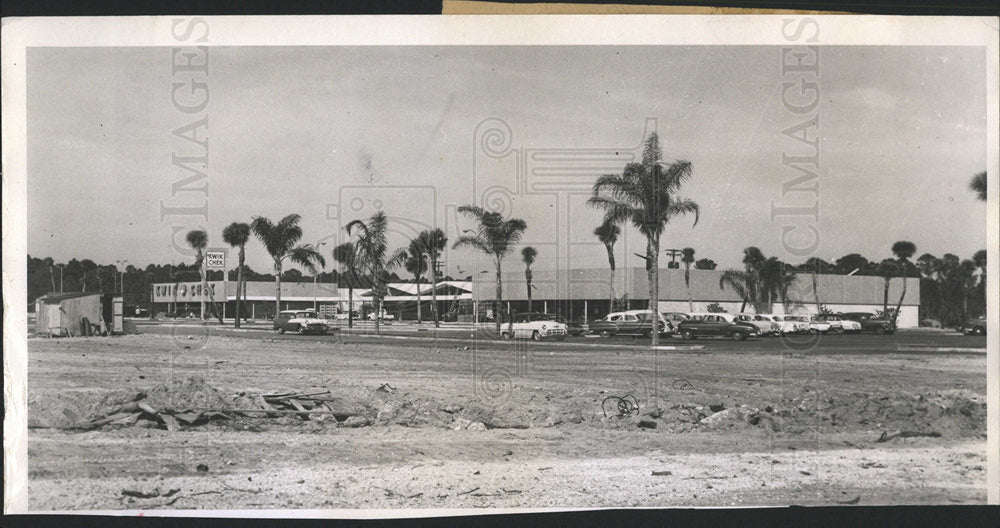 1959 Press Photo Shopping Center - Historic Images