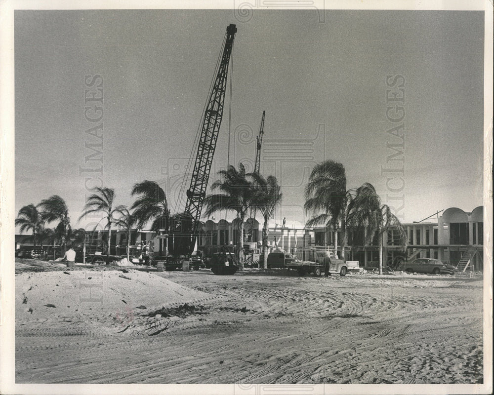 1962 Press Photo Port O Call Construction Tierra Verde - Historic Images