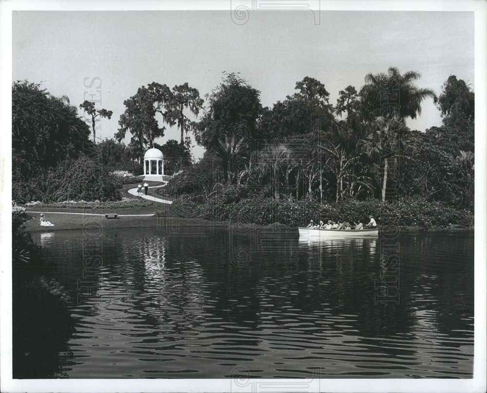 1972 Press Photo Cypress Gardens Theme Park Florida - Historic Images