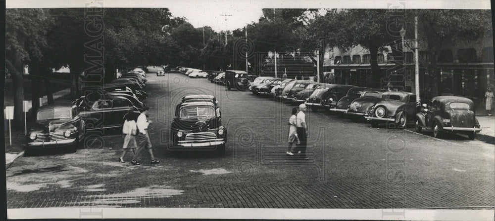 1946, Parked Cars St. Petersburg Florida - RRX91455 - Historic Images