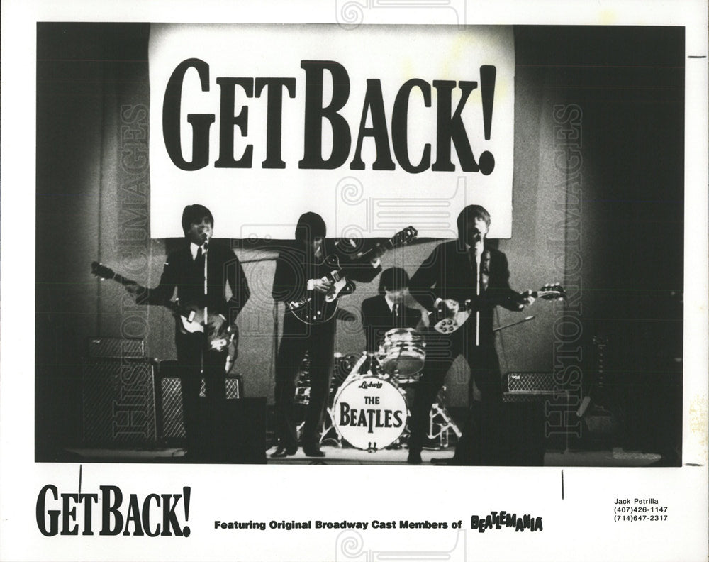 1993 Press Photo Get Back! - Historic Images