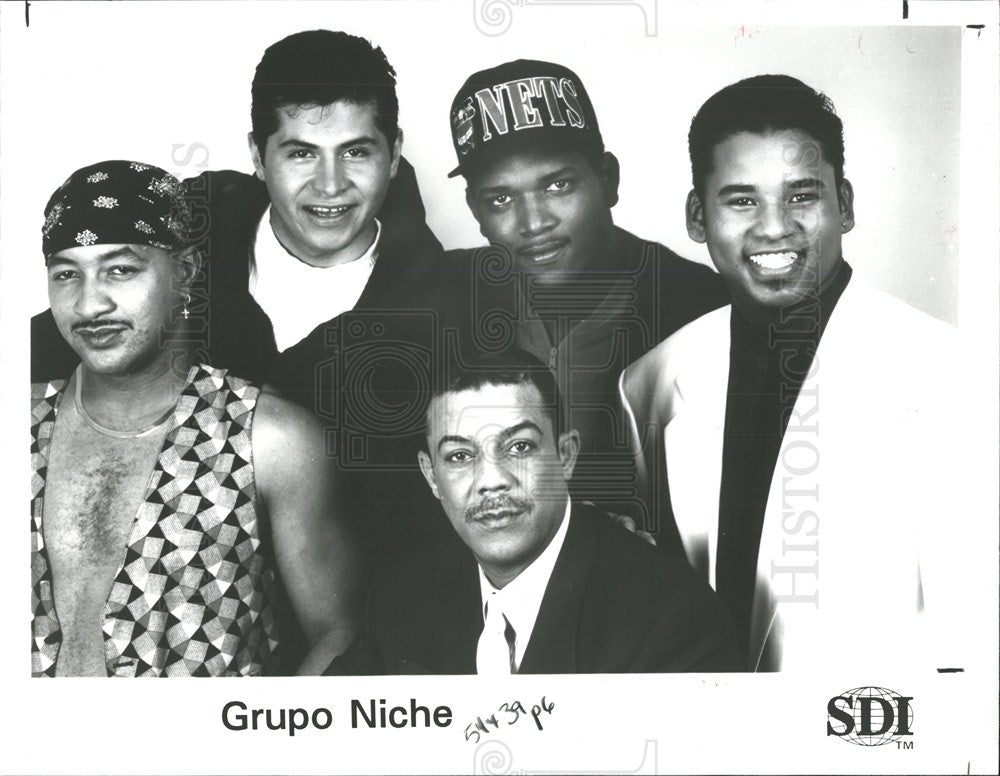 1997 Press Photo Grupo Niche salsa group Colombia - Historic Images