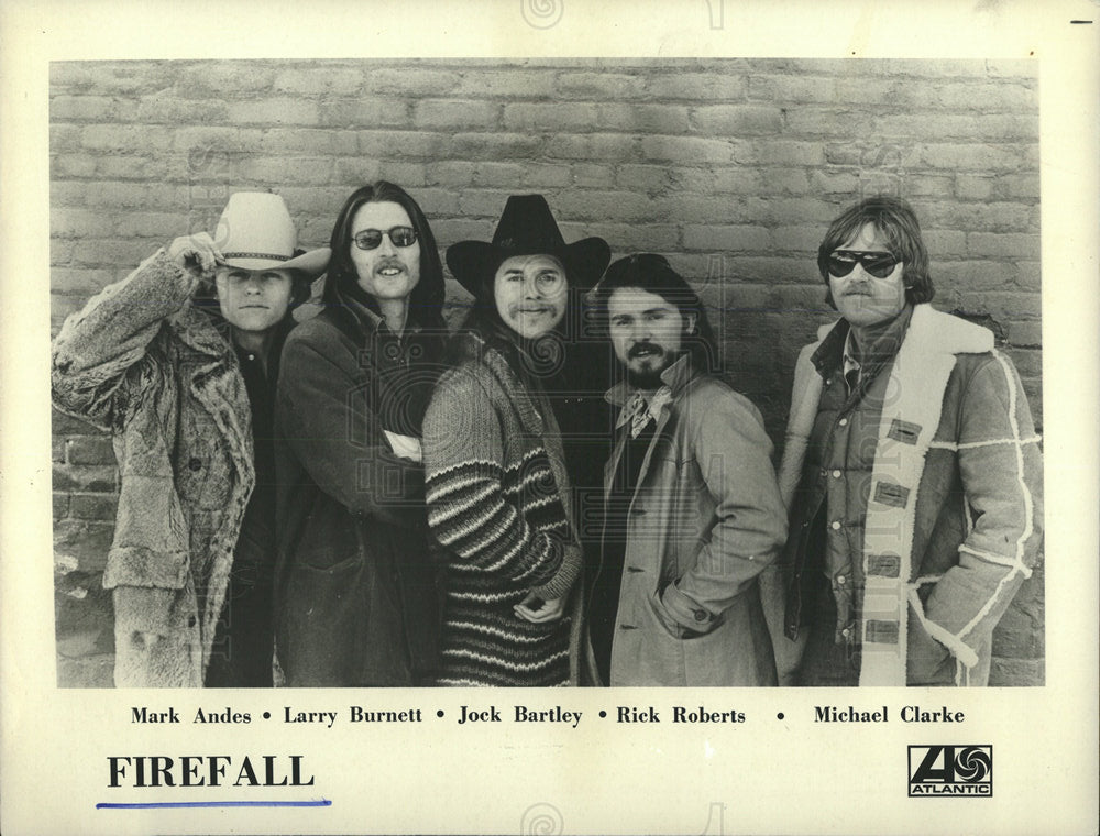 1977 Press Photo Firefall is a rock band - Historic Images