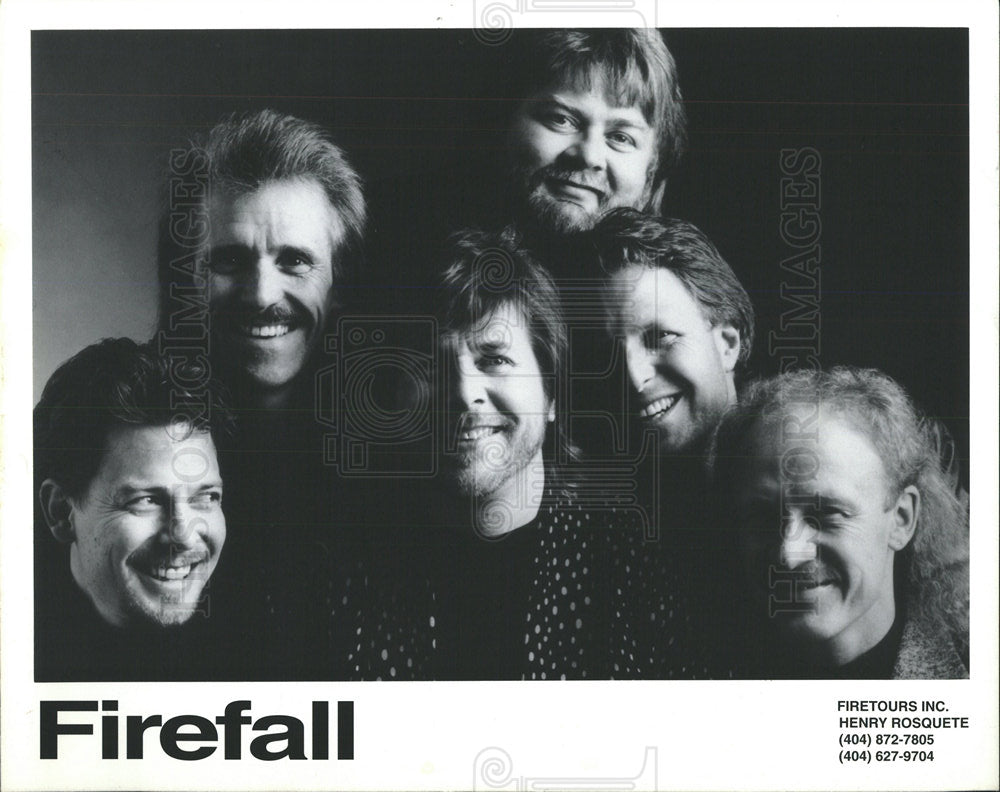 1995 Press Photo Firefall Musicians - Historic Images