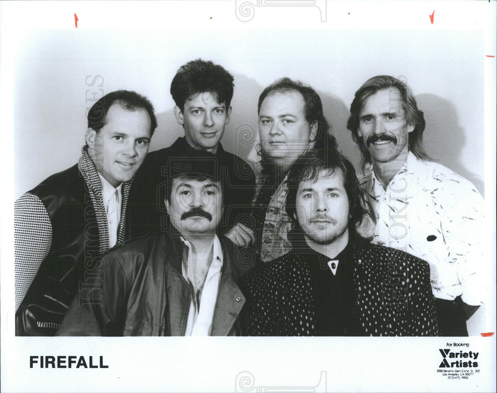 1991 Press Photo Members of the Musical Group Firefall - Historic Images