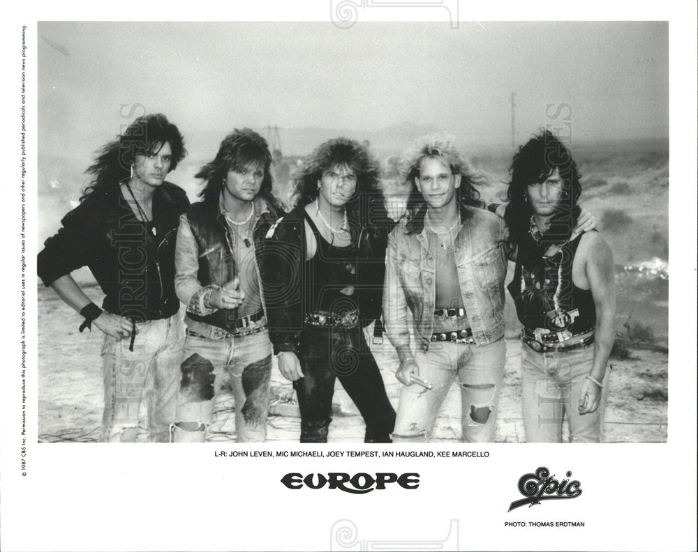 1987 Press Photo Europe - Historic Images