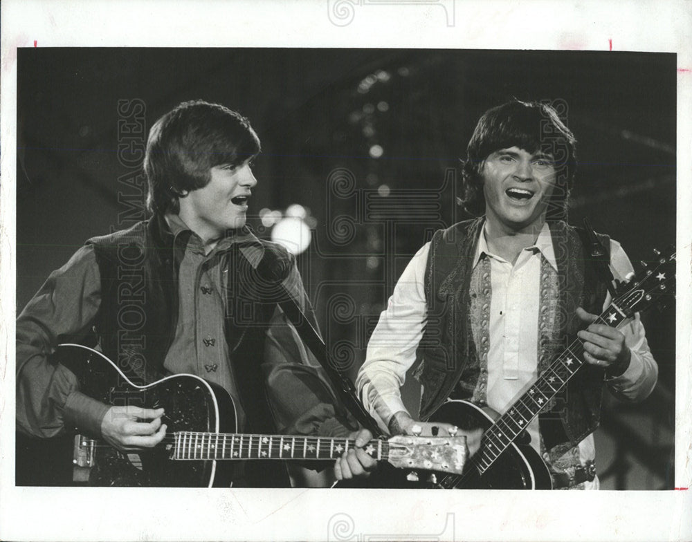 1970 Press Photo The Everly Brothers - Historic Images